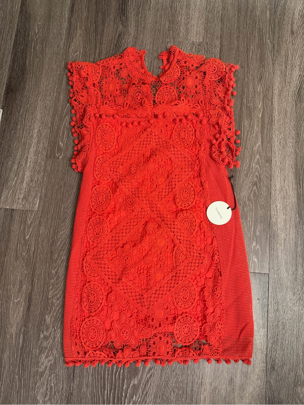 Tularosa Red Dress - Picture 3 of 5